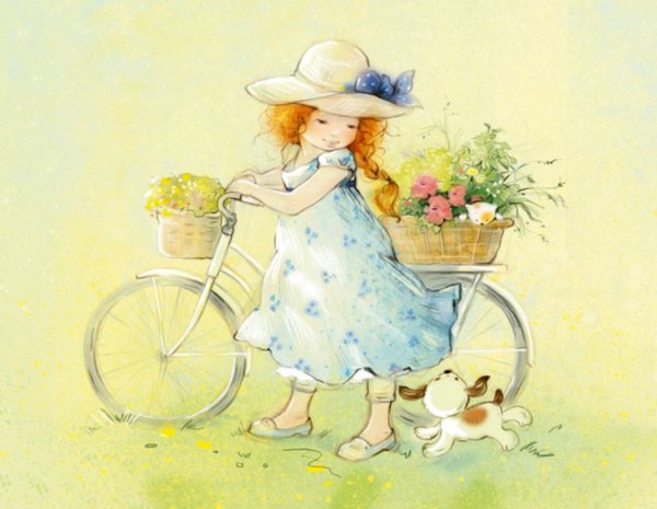 Портрет бабушки акварель