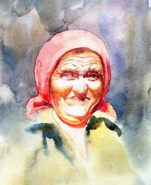 Картины пожилых людей