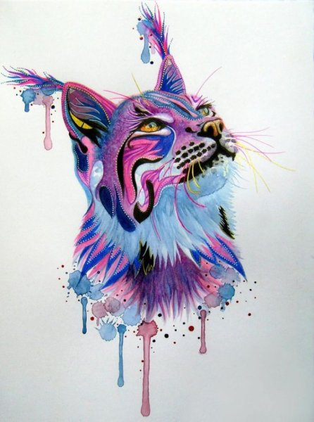 Животные в стиле арт
