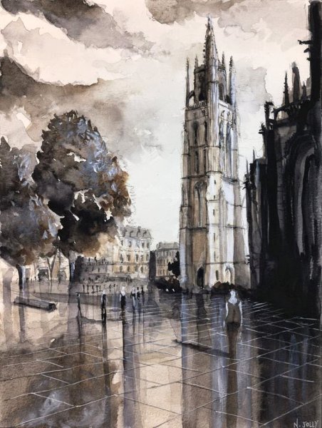 Гризайль Париж