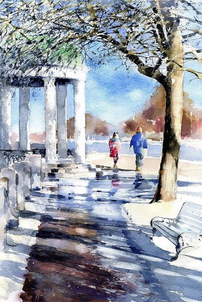 Тупоршин Владимир городские пейзажи