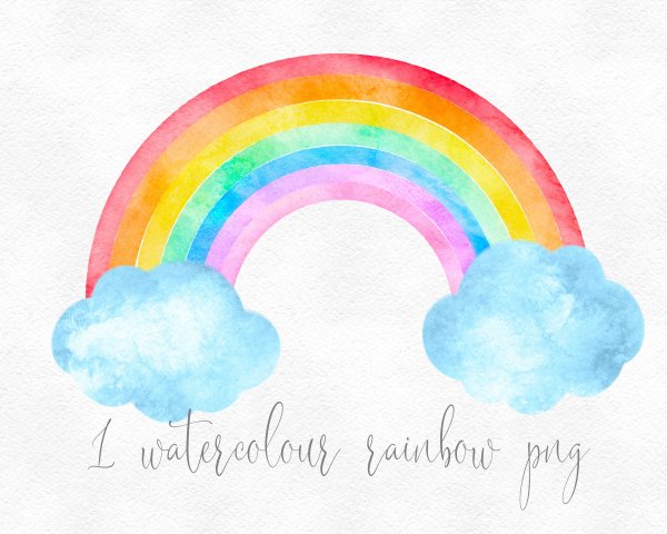 Радужные рисунки