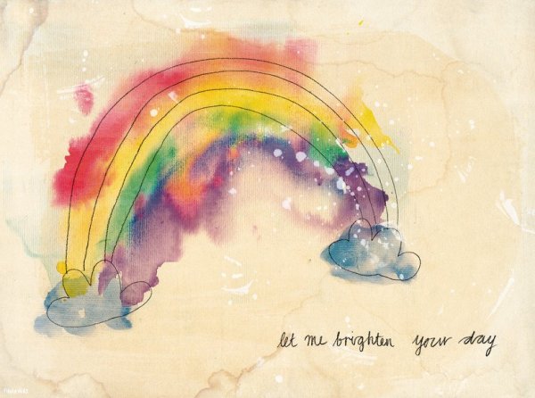 Рисунки красками