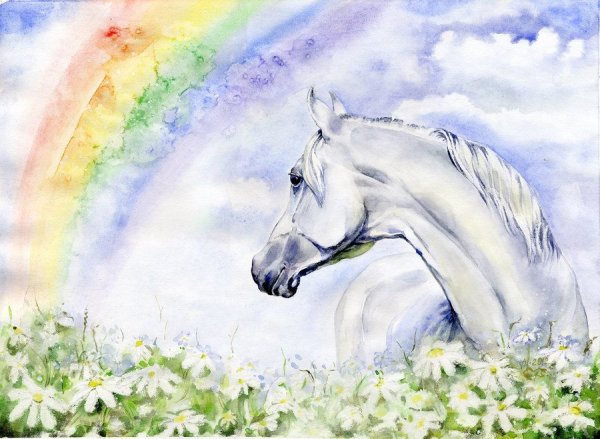 Яркие детские рисунки