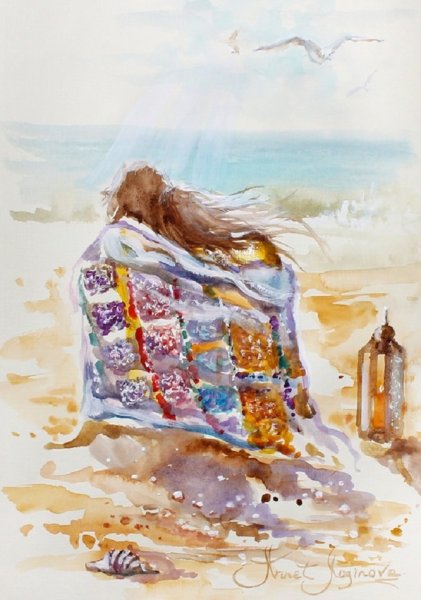 Логинова Аннет художник картины море