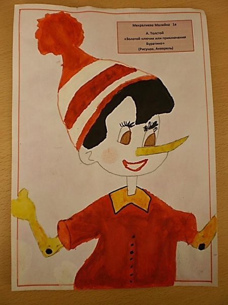 Портрет Буратино