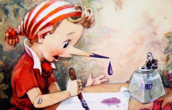 Буратино Клякса