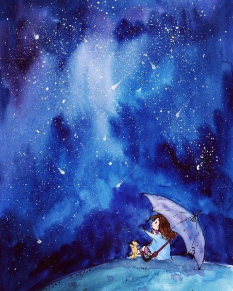 Вдохновение акварель