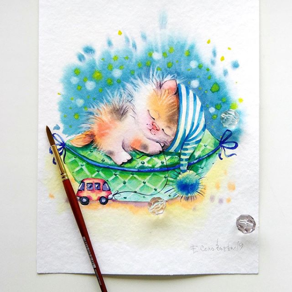 Евгения Соловьева (@genechka_djogan)