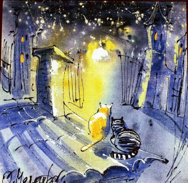 Художник в. Мелешко