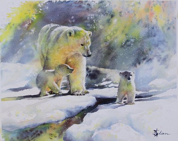 Художник Lian quan Zhen картины