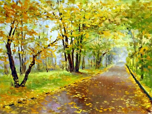 Художник Андрей Костромин картины пейзажи