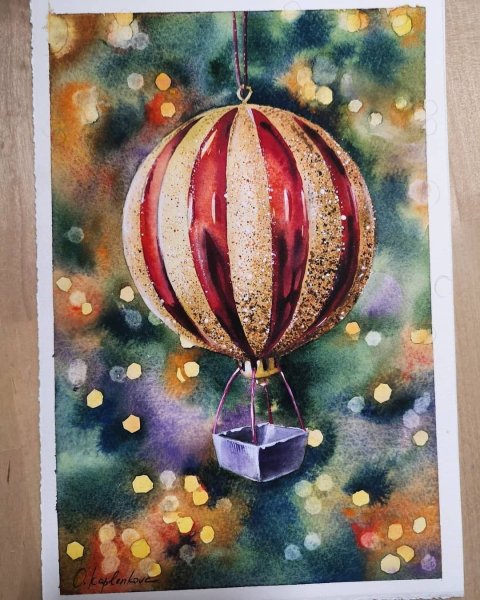 Марина Игнатова акварелист