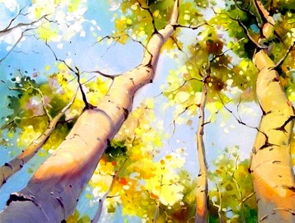 Иван АЛИФАН художник осень