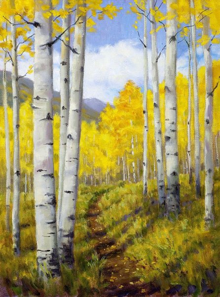 Иван Бунин «берёзовый лес»