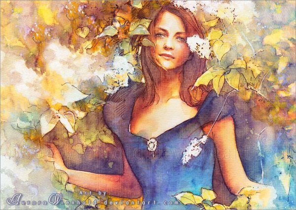 Иллюстрации акварелью