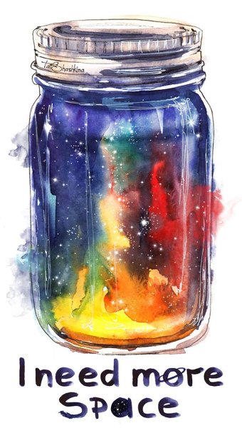 Космос в баночке