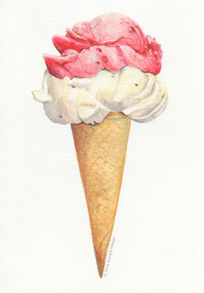 Мороженое арт