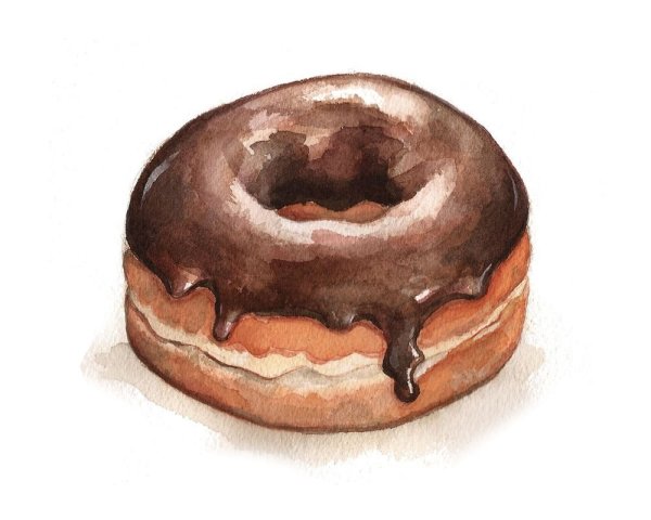 Шоколад акварель