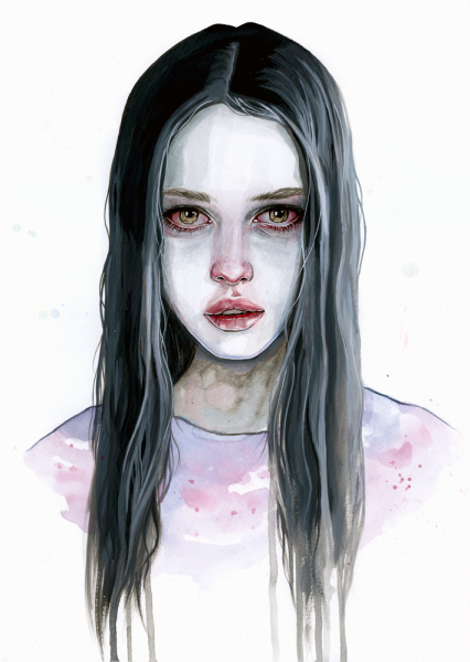 Мрачный стиль рисования