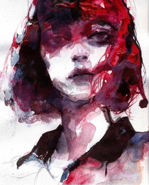 Мрачная акварель