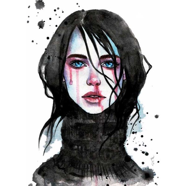 Мрачный стиль рисования