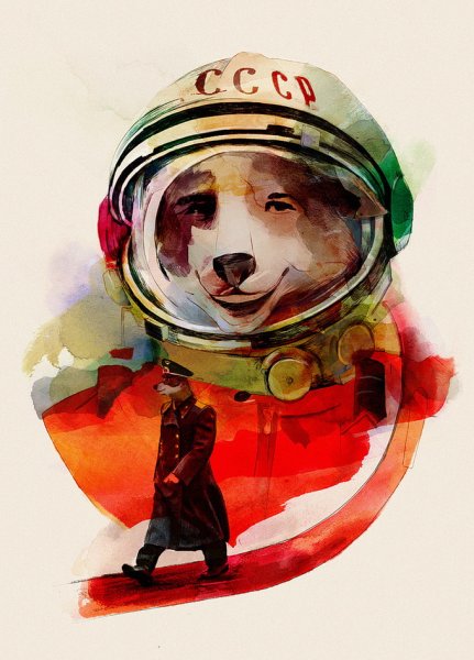 Космодром Байконур арт