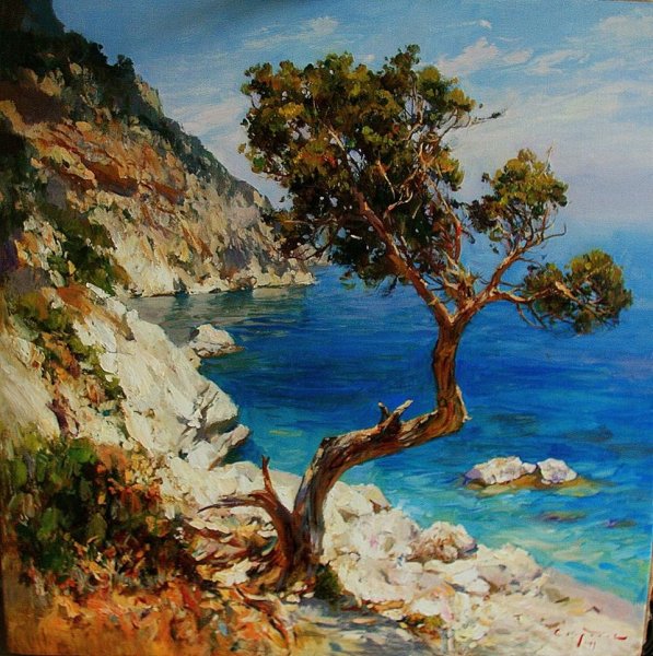 Природа Крыма рисунки