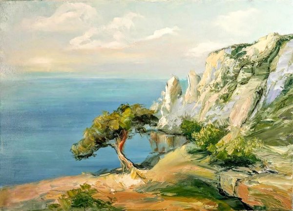 Можжевельник акварель