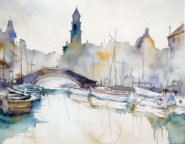 Наброски маслом