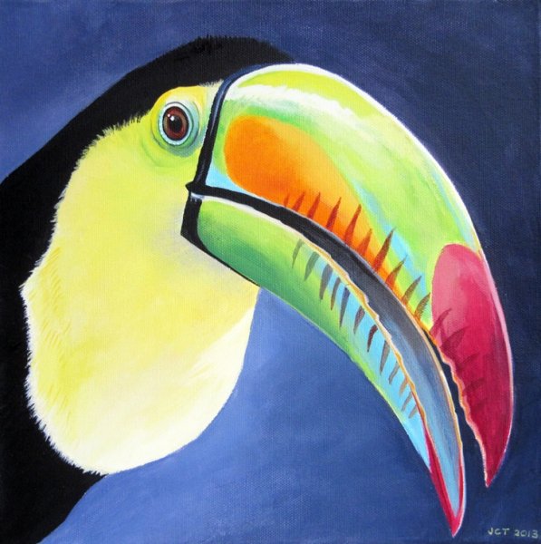 Птицы акварелью