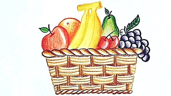 Натюрморт на пленэре акварель