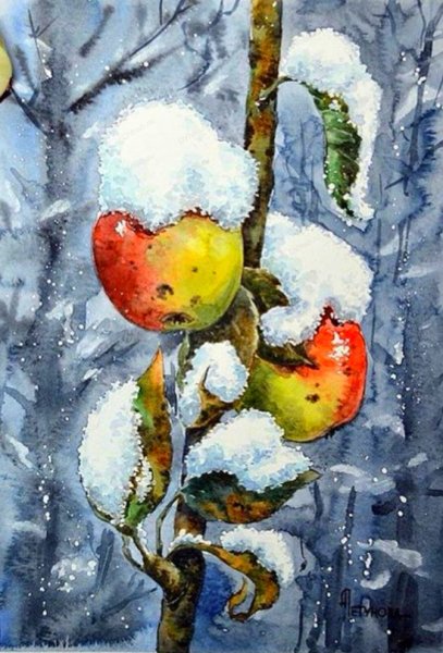 Анна Петунова акварели