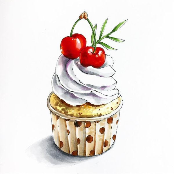 Скетчи пирожные