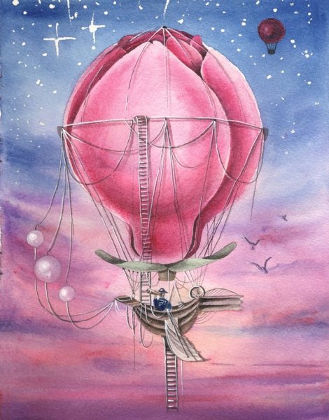 Воздушный шар иллюстрация