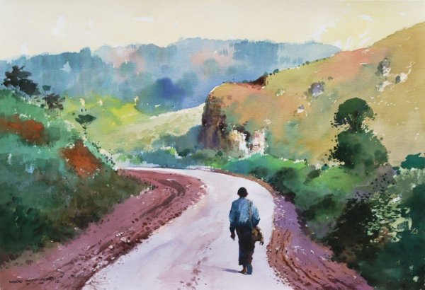 Пейзаж в пространстве