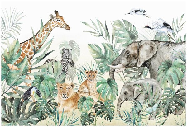 Животные тропики для детей