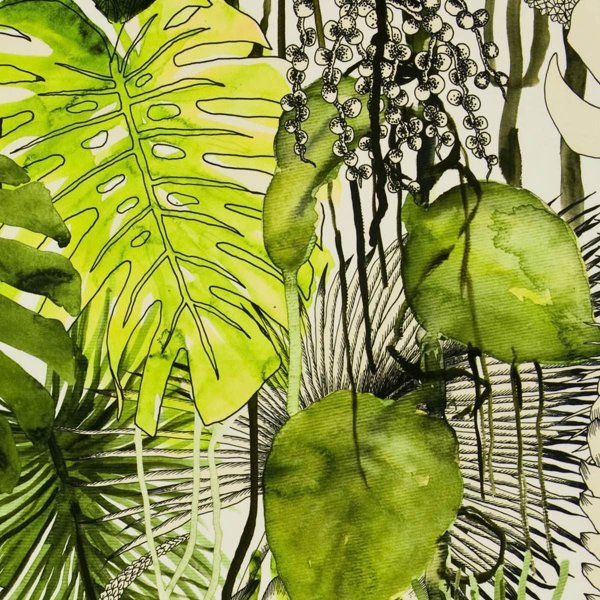 Акварельные животные для детей джунгли