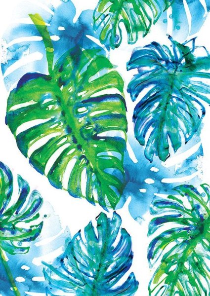 Тропический лес живопись