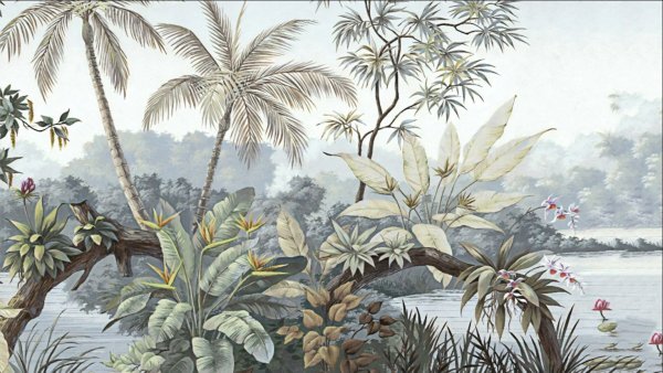 Тропические листья