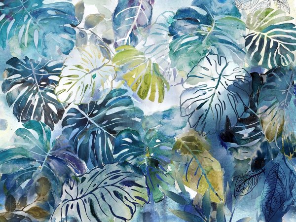 Декоративная живопись джунгли