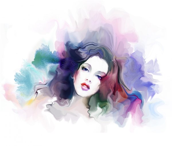 Акварельные рисунки