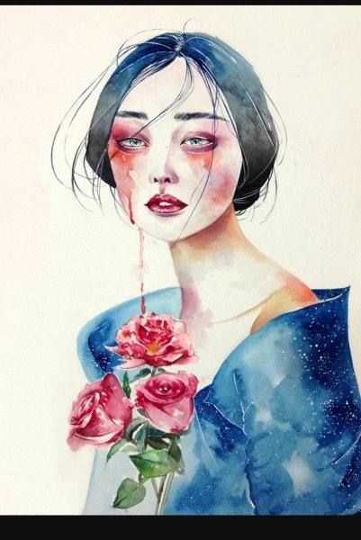 Акварель арт