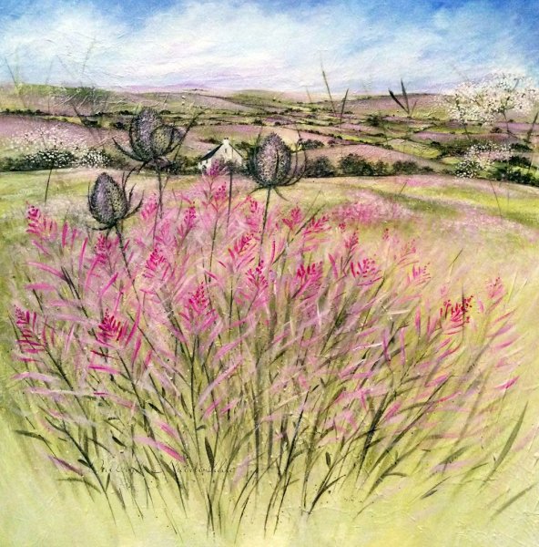 Постижение тишины художница Diane Demirci