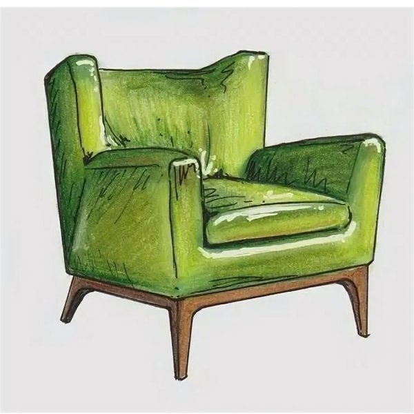 Дизайнерская мебель рисунок