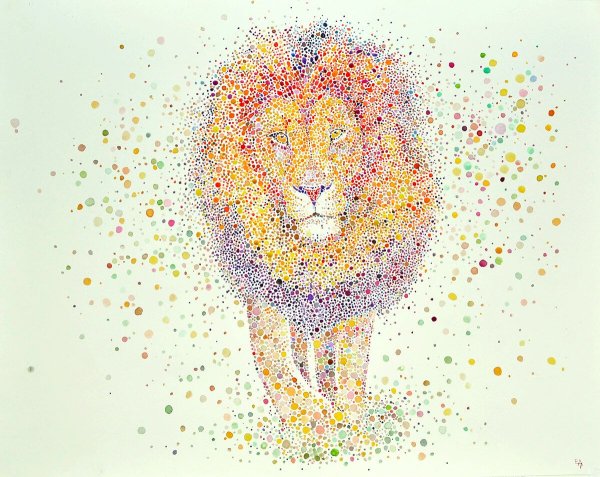 Точечная техника рисования