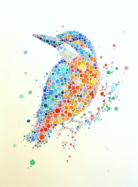 Пинтерест пуантилизм