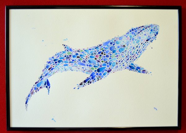 Рисование животных пятном