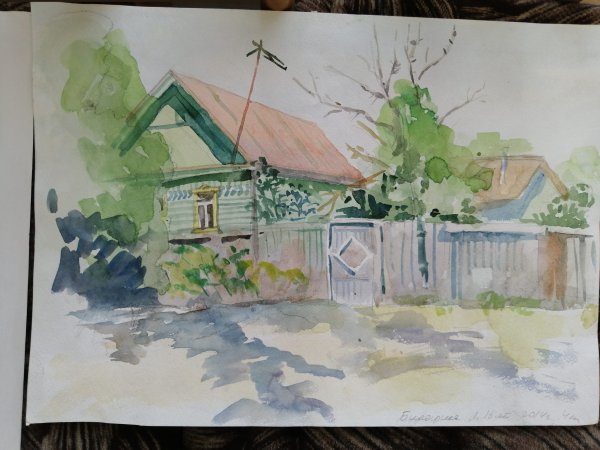 Этюды человека на пленэре