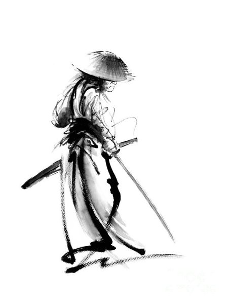 Bushido Самурай арт Япония